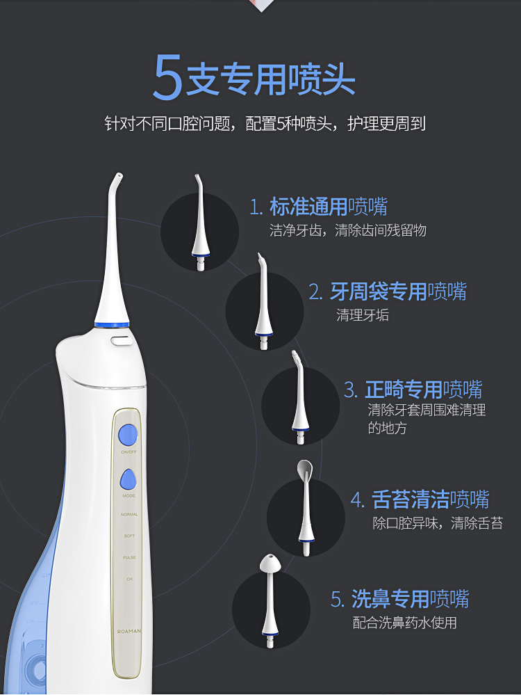 罗曼洗牙器喷嘴