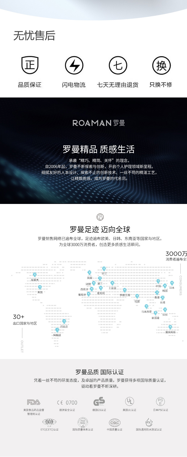 罗曼K6S儿童电动牙刷